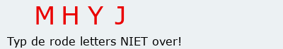 Bevestigingscode