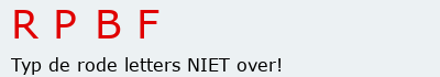 Bevestigingscode
