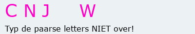 Bevestigingscode