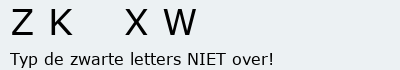 Bevestigingscode