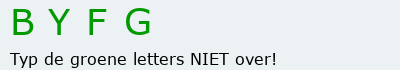 Bevestigingscode