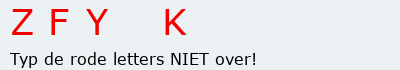 Bevestigingscode