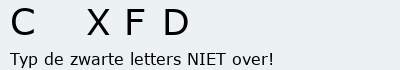 Bevestigingscode