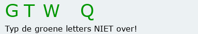 Bevestigingscode
