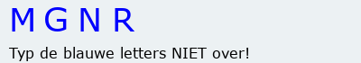 Bevestigingscode