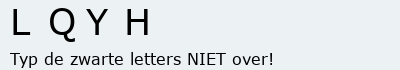 Bevestigingscode