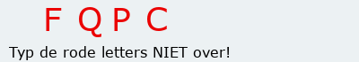 Bevestigingscode