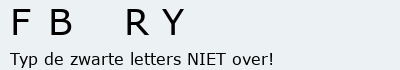 Bevestigingscode