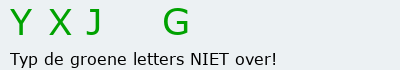 Bevestigingscode
