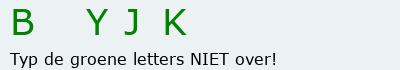 Bevestigingscode