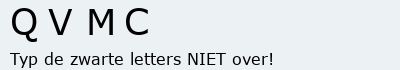 Bevestigingscode