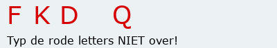 Bevestigingscode