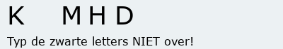 Bevestigingscode