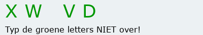 Bevestigingscode