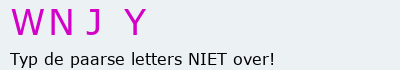 Bevestigingscode