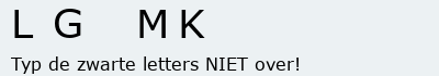Bevestigingscode