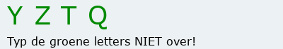 Bevestigingscode