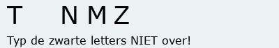 Bevestigingscode
