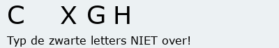 Bevestigingscode