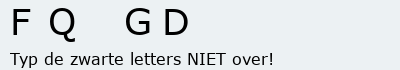 Bevestigingscode