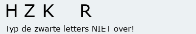 Bevestigingscode