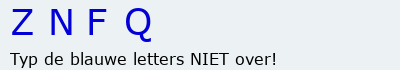 Bevestigingscode
