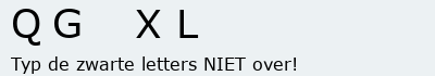 Bevestigingscode