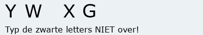 Bevestigingscode