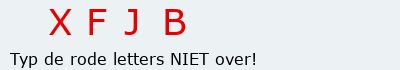Bevestigingscode