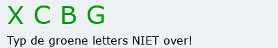 Bevestigingscode