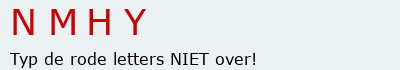 Bevestigingscode