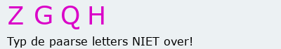 Bevestigingscode
