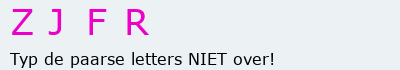 Bevestigingscode