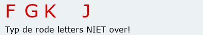 Bevestigingscode
