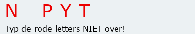 Bevestigingscode