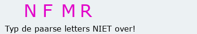 Bevestigingscode