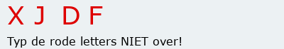 Bevestigingscode