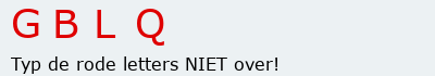 Bevestigingscode
