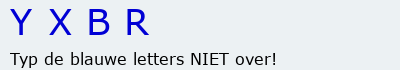 Bevestigingscode