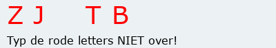 Bevestigingscode