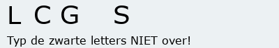 Bevestigingscode