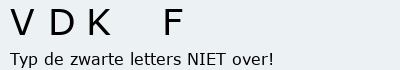 Bevestigingscode