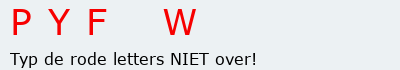 Bevestigingscode