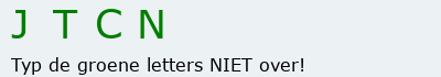 Bevestigingscode