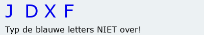 Bevestigingscode