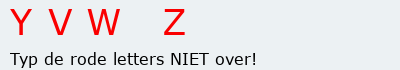 Bevestigingscode
