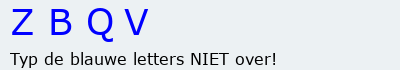 Bevestigingscode