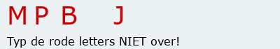 Bevestigingscode