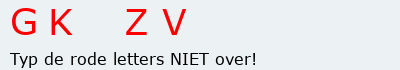 Bevestigingscode