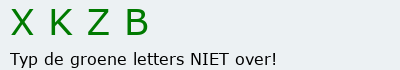 Bevestigingscode